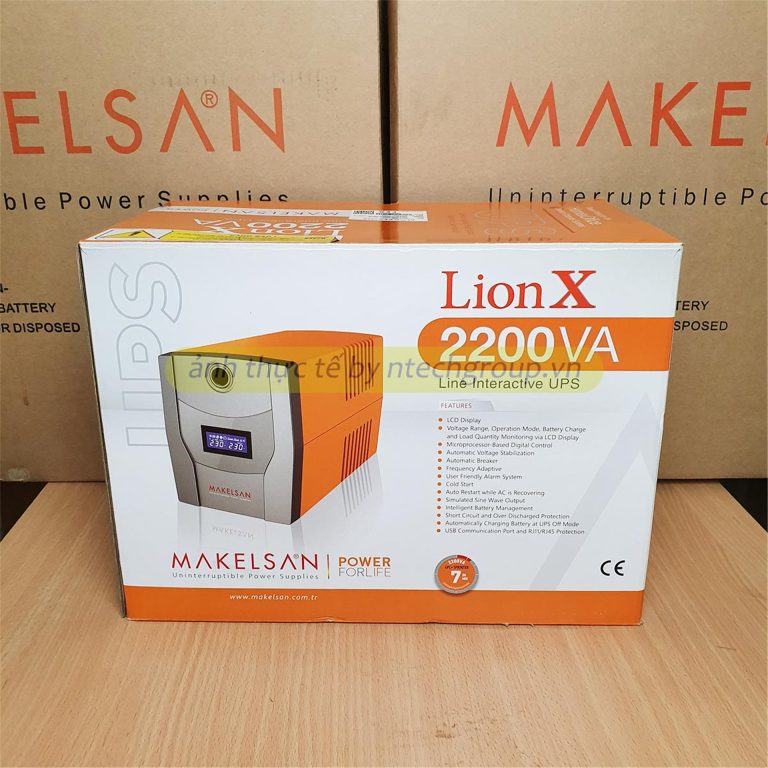 Bộ Lưu Điện UPS Lion X Offline – Line Interactive 650-2200VA