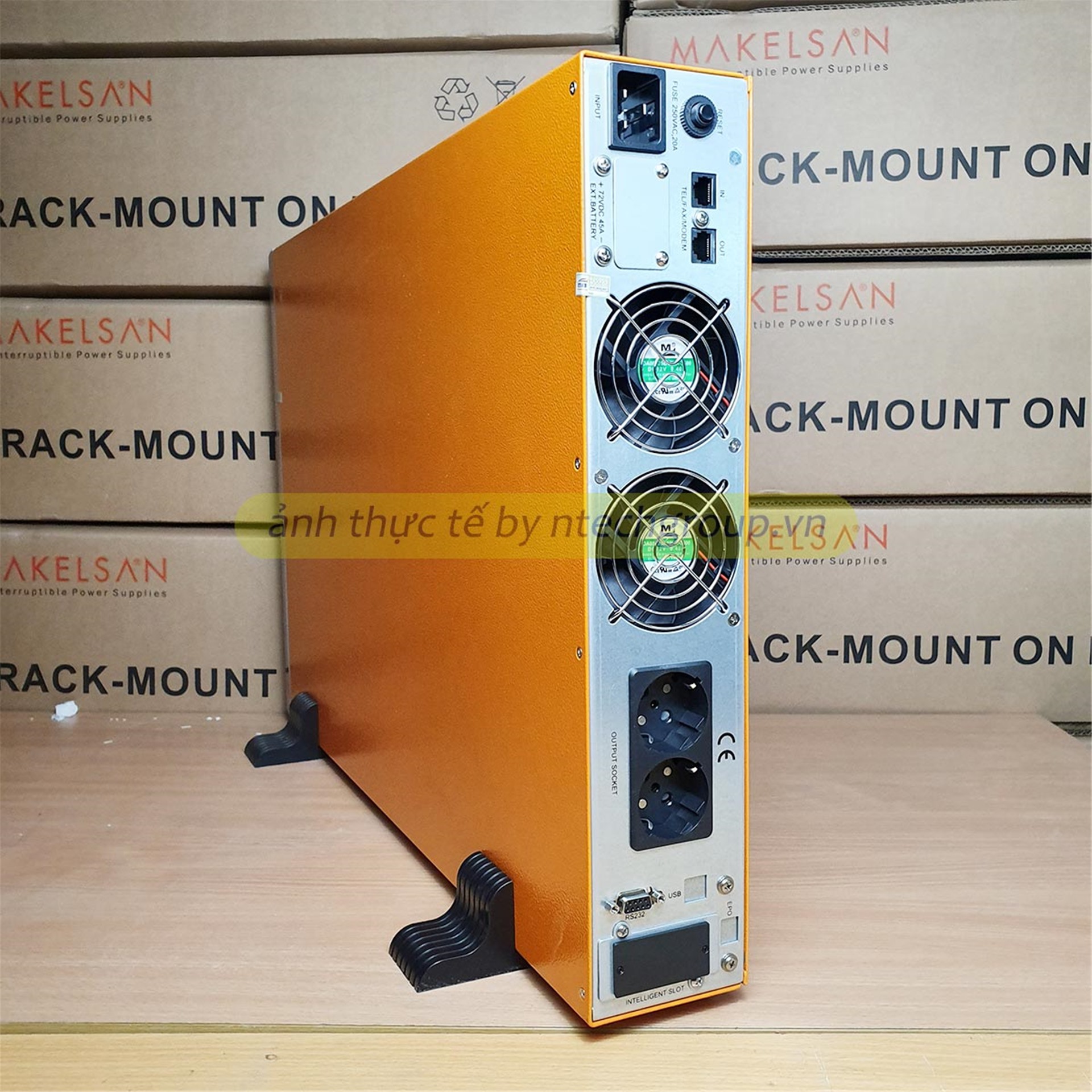 Bộ Lưu Điện UPS Online Powerpack SES RT 3kVA 1:1 Phase