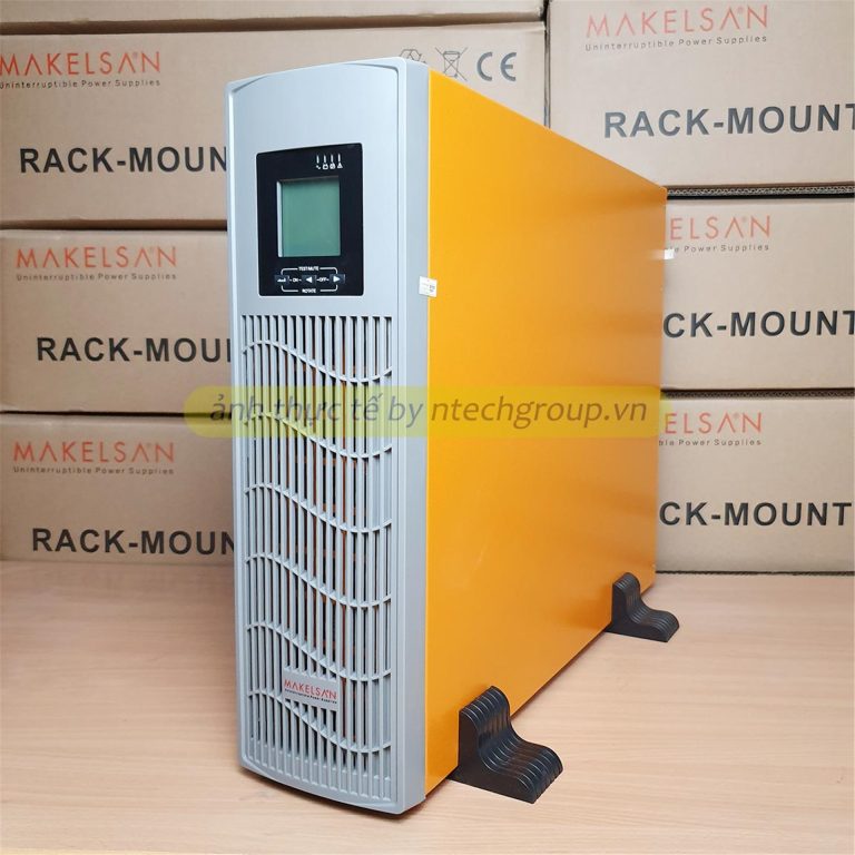 Bộ Lưu Điện UPS Makelsan Online Powerpack SES RT Plus 6kVA 1:1 Phase