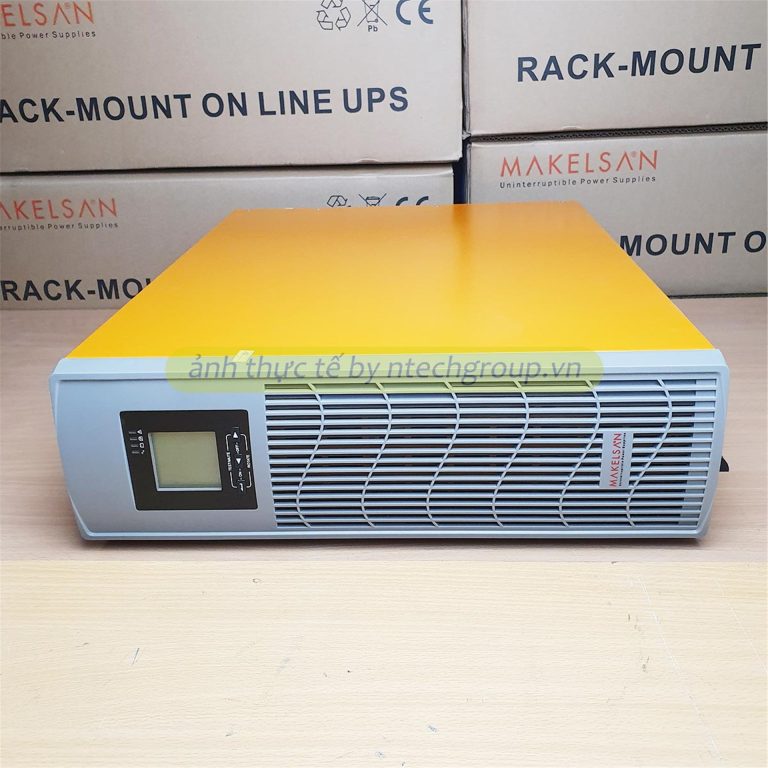 Bộ Lưu Điện UPS Makelsan Online Powerpack SES RT Plus 6kVA 1:1 Phase