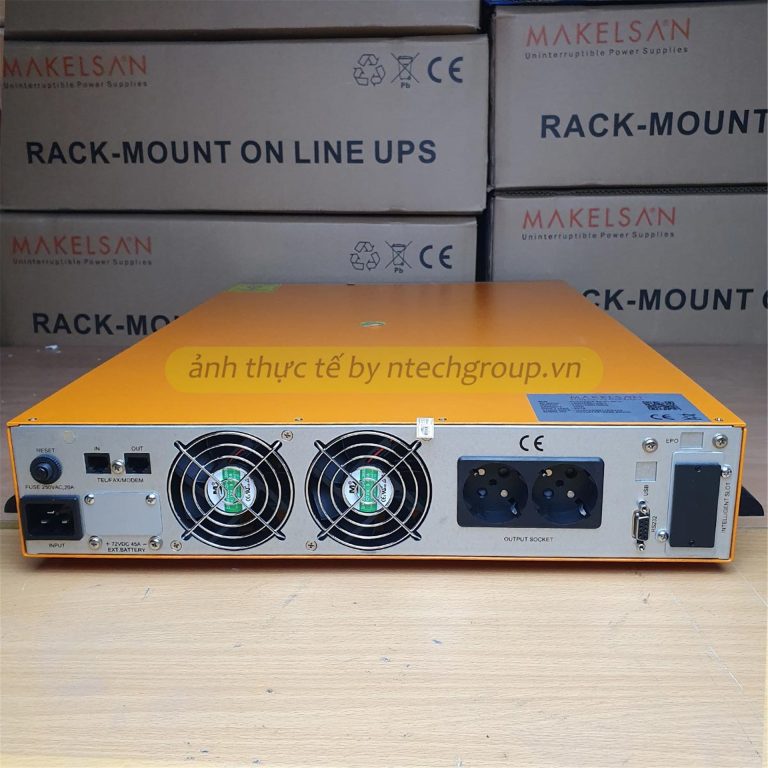 Bộ Lưu Điện UPS Online Powerpack SES RT 2kVA 1:1 Phase