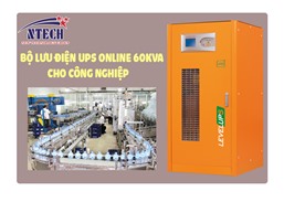 Dùng Bộ Lưu Điện UPS Online công nghiệp cho sản xuất dây chuyền