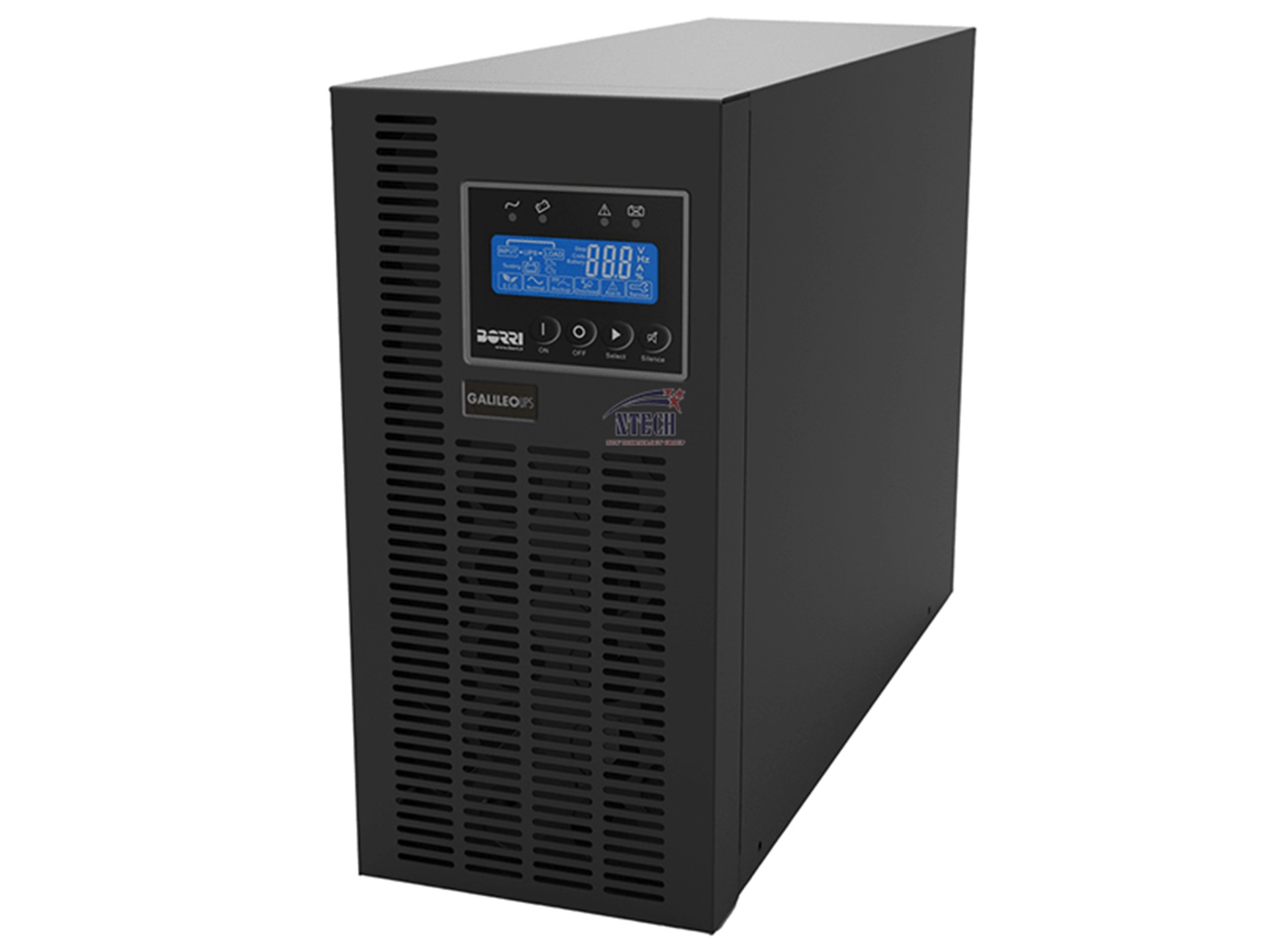 BỘ LƯU ĐIỆN UPS BORRI GALILEO T 1000VA-3000VA 1:1 PHASE