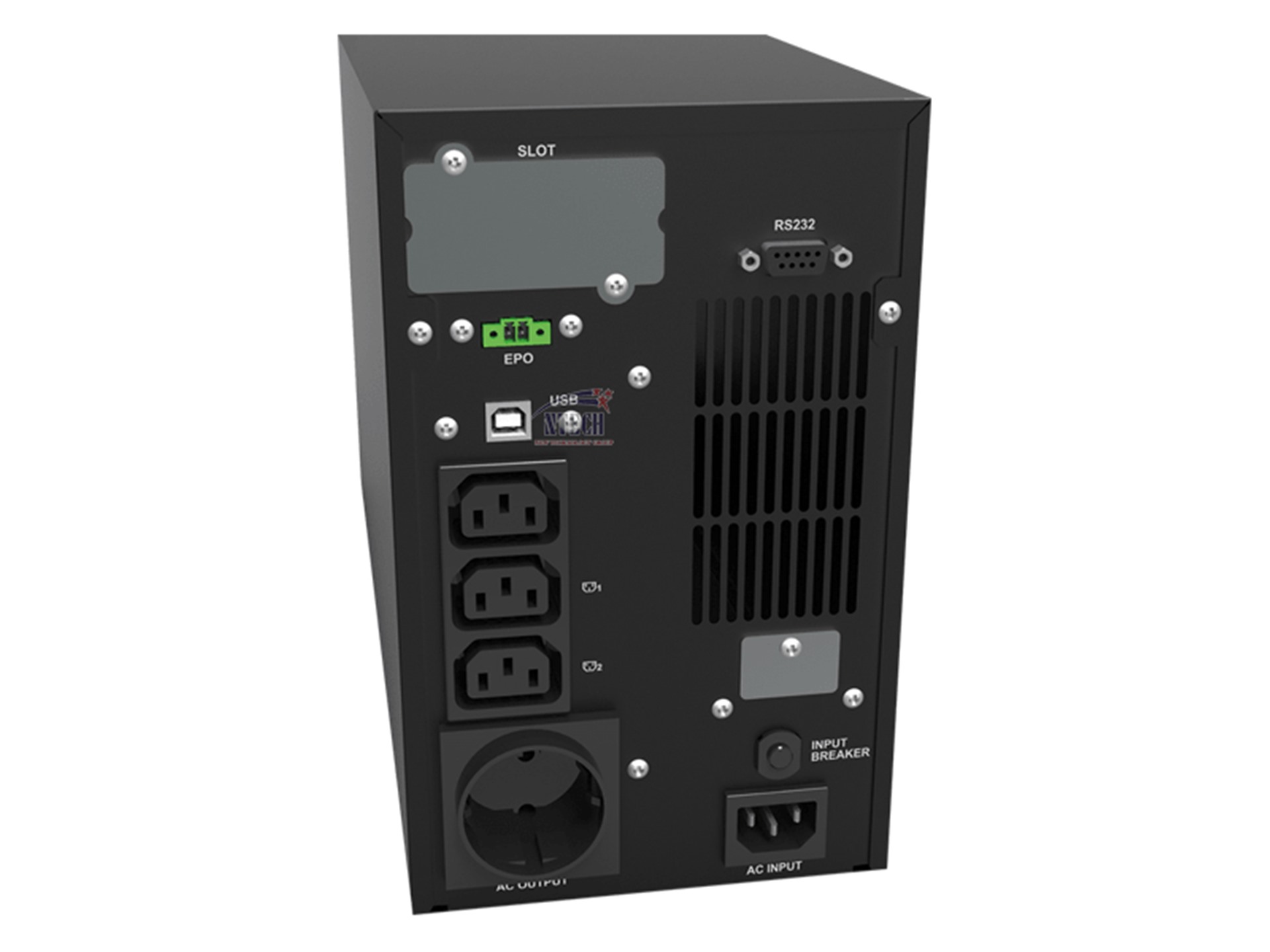 BỘ LƯU ĐIỆN UPS BORRI GALILEO T 1000VA-3000VA 1:1 PHASE