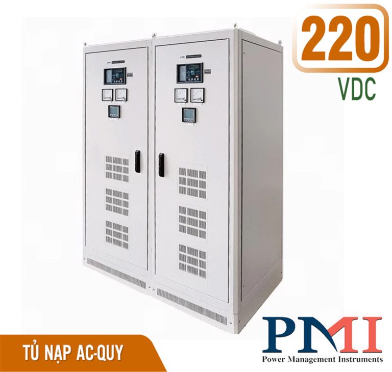 TỦ SẠC ẮC QUY CÔNG NGHIỆP PMI – TURKEY 220VDC/10A-1000A