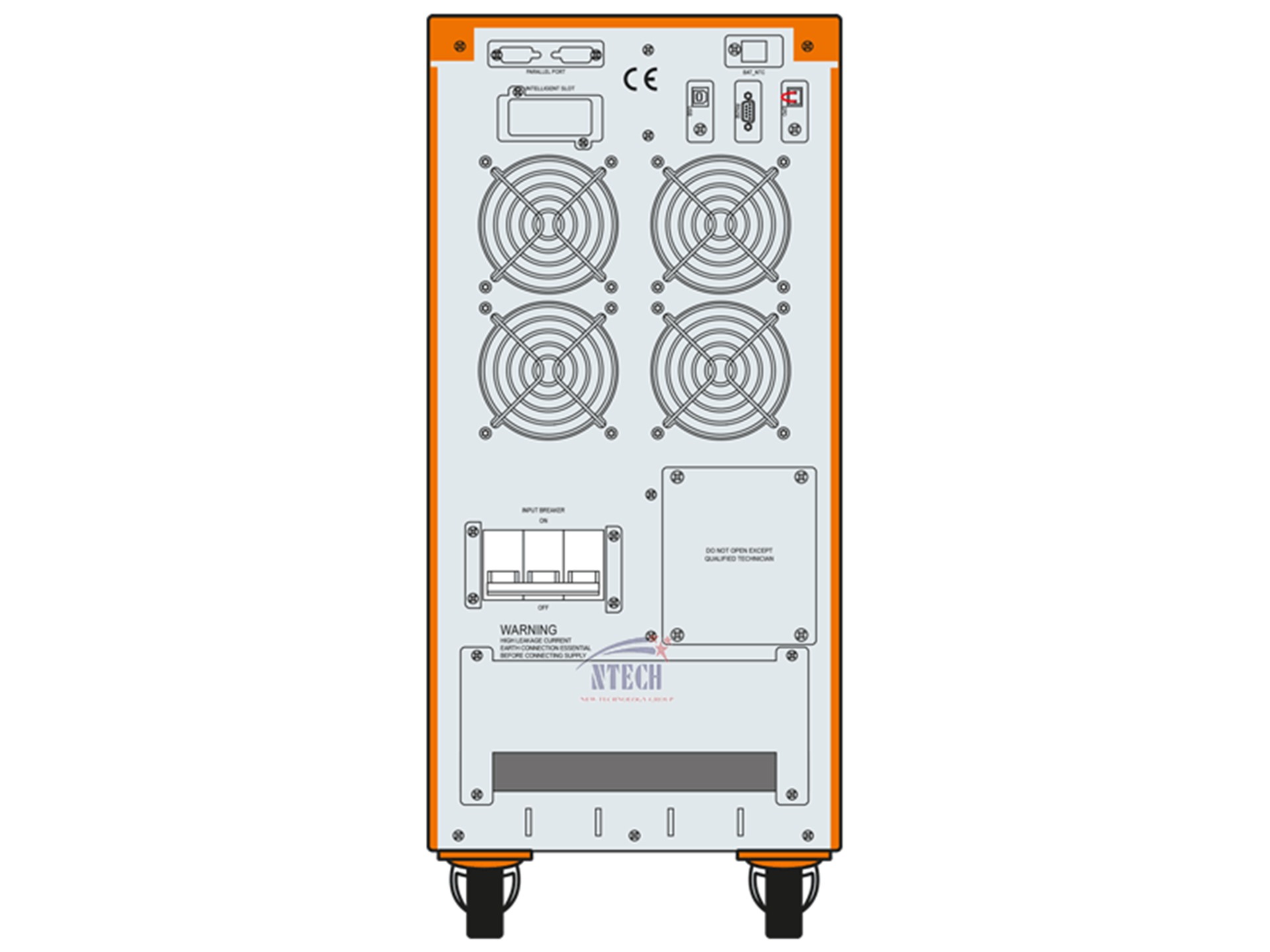 Bộ Lưu Điện UPS Online Makelsan Powerpack SE 15kVA 3:1 Phase